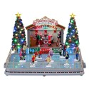 Christmas Grove Skating Rink con Alimentatore 4.5V Cod. 14870