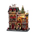 Santa'S Rooftop Bash con Alimentatore 4.5V Cod. 25861