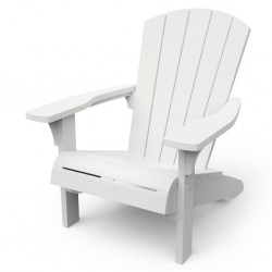 Keter ROCKING ADIRONDACK White Convertible Chair