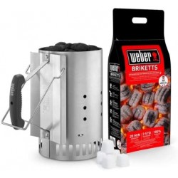 Weber Rapidfire Chimney Starter Set Ref. 17631