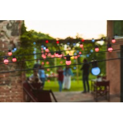 Twinkly FESTOON Luci per Festa 20 m 40 Sfere RGB BT + WiFi