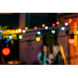 Twinkly FESTOON Luci per Festa 20 m 40 Sfere RGB BT + WiFi