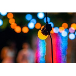 Twinkly FESTOON Luci per Festa 20 m 40 Sfere RGB BT + WiFi