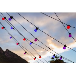 Twinkly FESTOON Luci per Festa 20 m 40 Sfere RGB BT + WiFi