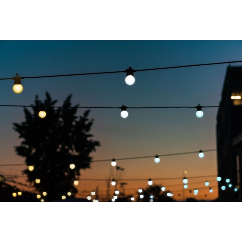 Twinkly FESTOON Party Lights 10 m 20 Balls AWW BT + WiFi