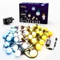 Twinkly FESTOON Party Lights 20 m 40 Balls AWW BT + WiFi