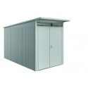 Biohort AVANTGARDE A4 Metal Garden Shed with Double Door