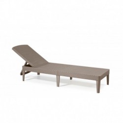 Keter Sunlounger JAIPUR SUNLUNGER Cappuccino PRODUCT WITH DEFECTS