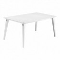 Keter Table LIMA 160 Smooth Finish - White PRODUCT WITH DEFECTS