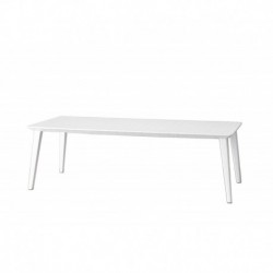 Keter Table LIMA 240 Smooth Finish - White PRODUCT WITH DEFECTS