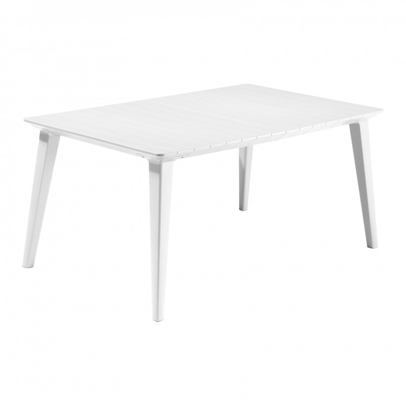 Keter Table LIMA 160 Smooth Finish - White PRODUCT WITH DEFECTS