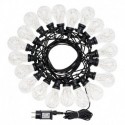 Luminous Chain Party Light 20 Drop Bulbs Ø 67 Warm White 10,5m