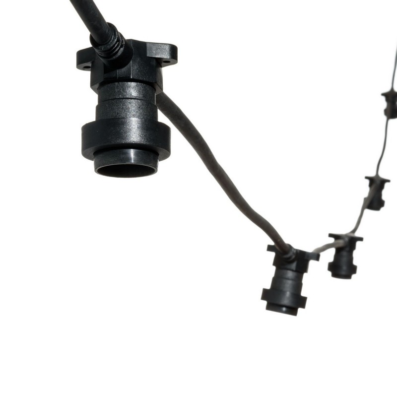 Party Light Chain with 5 Extendable E27 5m Lamp Holders