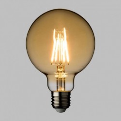 Light bulb E27 Vintage Globe Ø 95 Warm White 4W