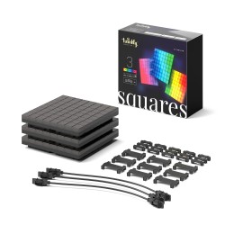 Twinkly SQUARE BLOCKS 64 Led RGB BT + WiFi 3 pz - Extension Kit