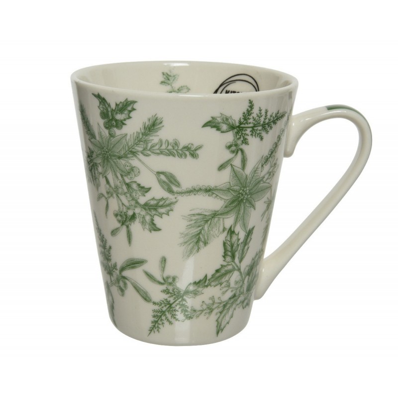 Porcelain mug 12cm.