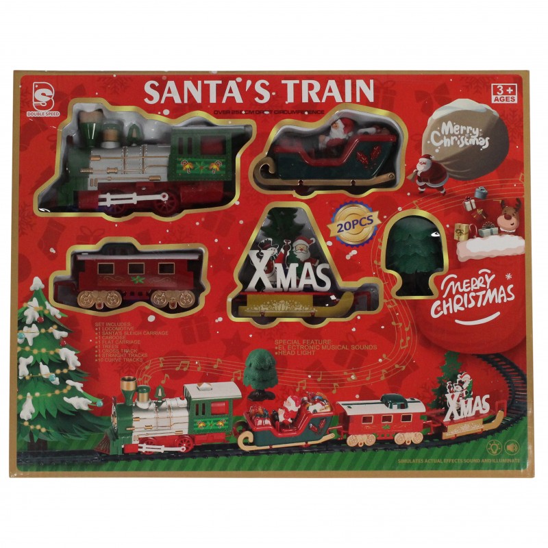 Peha Little Train Santa's Train Battery Operated