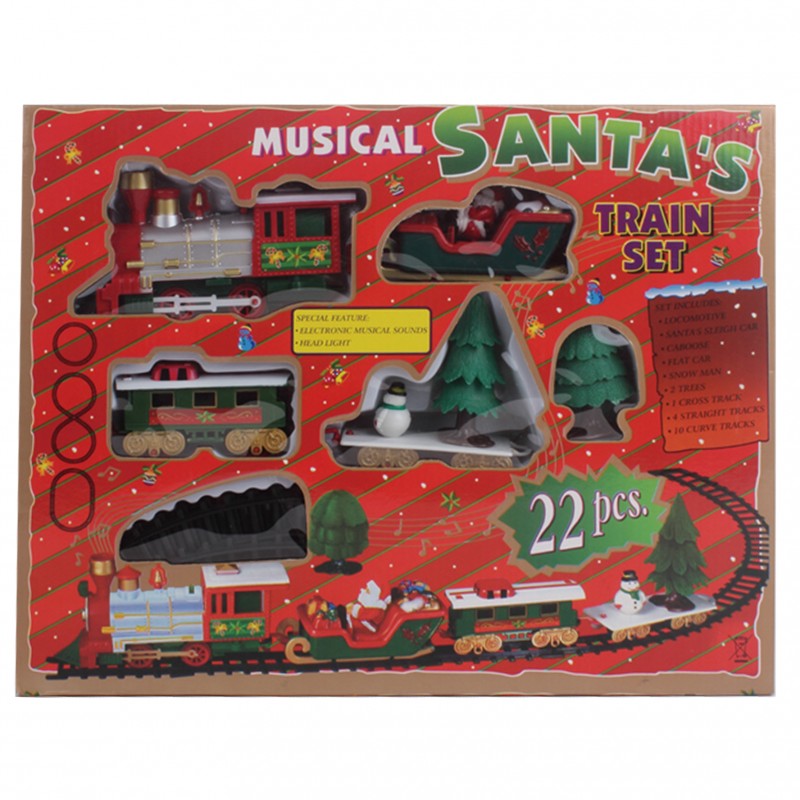 Peha Trenino Musical Santa a Batteria