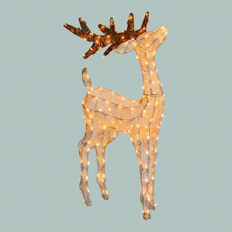 3D Reindeer H95cm LHC 200 LED series