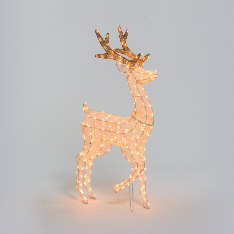 Reindeer 3D H125cm raised paw series LHC 240 LED