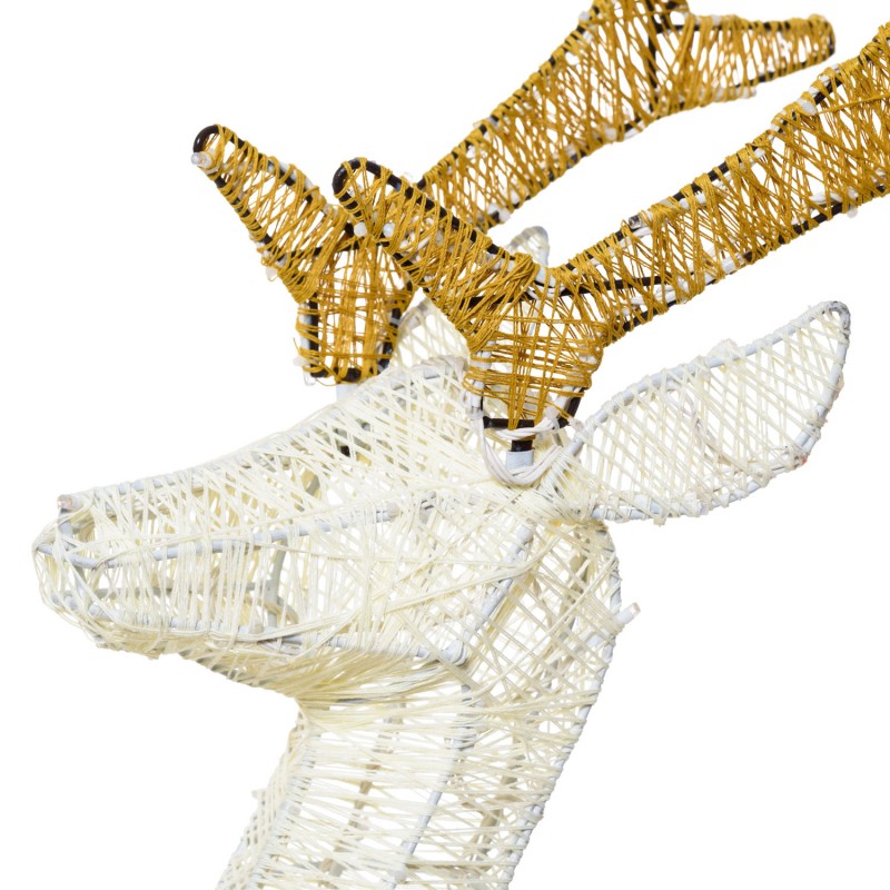 Reindeer 3D H125cm raised paw series LHC 240 LED