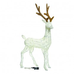 3D Reindeer H105cm LHC 200 LED series