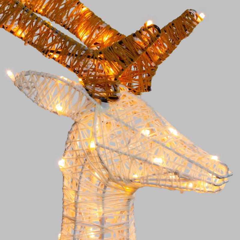 3D Reindeer H105cm LHC 200 LED series