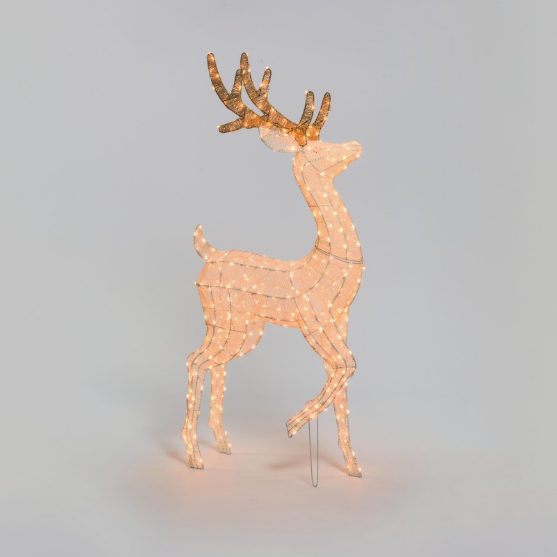 Reindeer 3D H160cm raised paw series LHC 380 LED