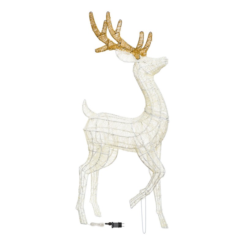 Reindeer 3D H160cm raised paw series LHC 380 LED