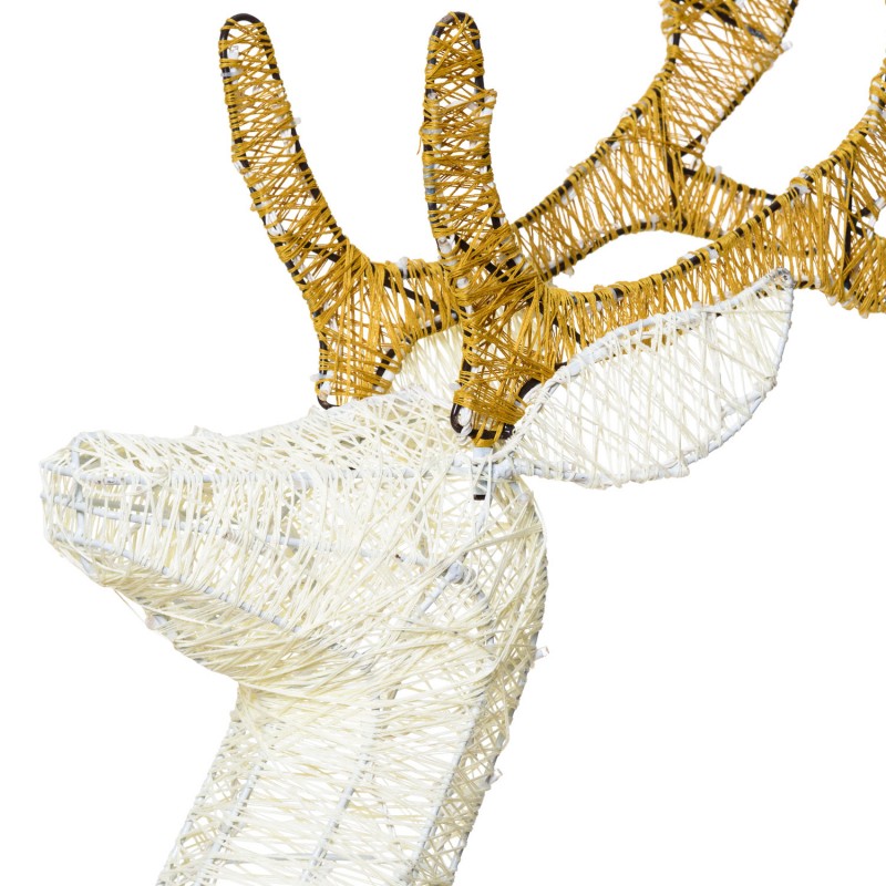 Reindeer 3D H160cm raised paw series LHC 380 LED