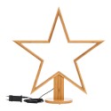 Star with Base H55cm WARM WHITE LED