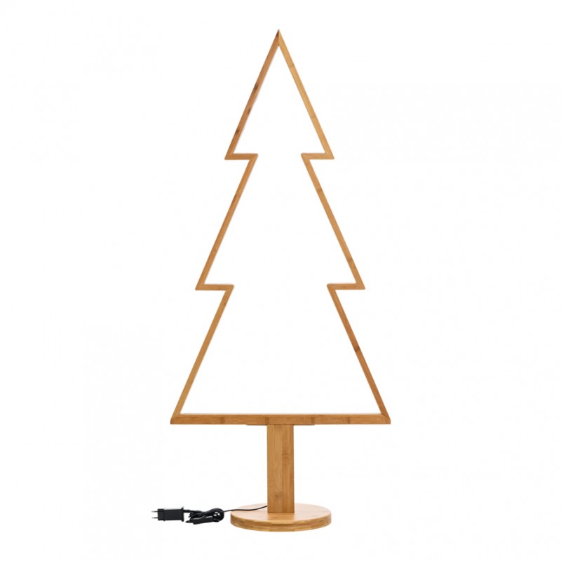 Fir Christmas Tree with Base H145cm WARM WHITE LED