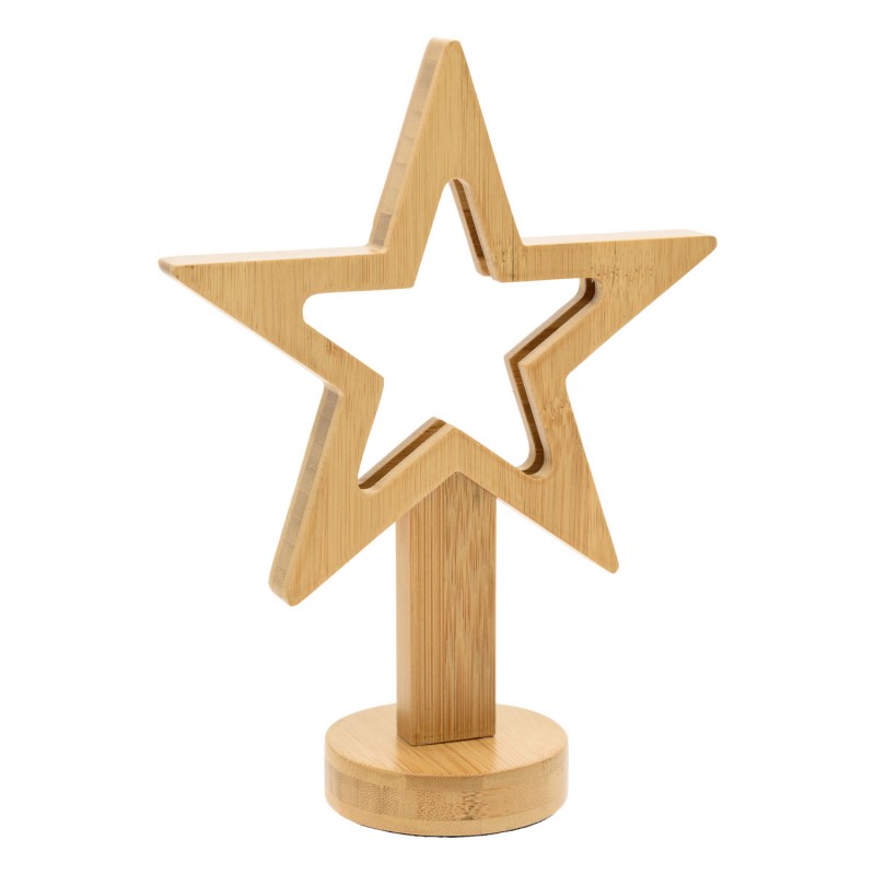 Star with Base H25cm WARM WHITE LED