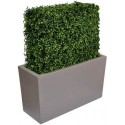 Rectangular Artificial Boxwood Hedge