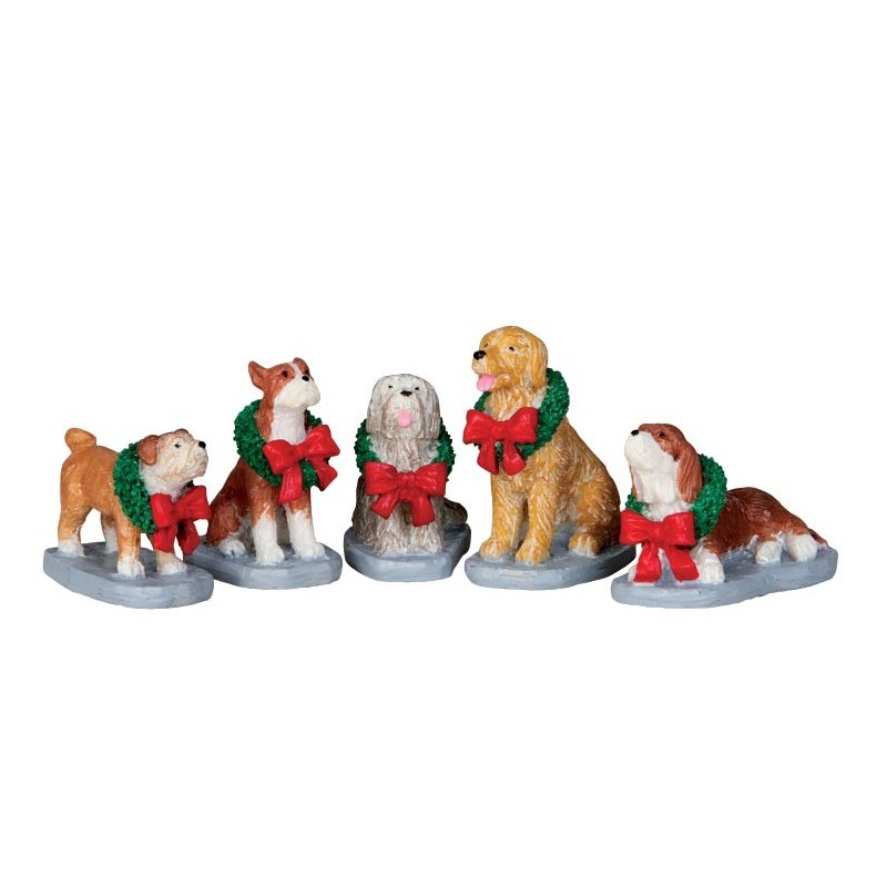 Christmas Pooch Set of 5 Ref. 32138