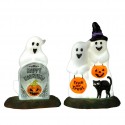 Happy Halloween Ghosts Set Of 2 B/O 4.5V Ref. 24934