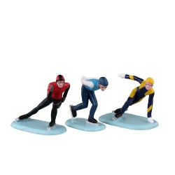 Speed Skaters Set Of 3 Ref. 32217