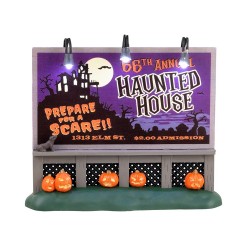 Haunted House Billboard Ref. 34075