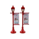 North Pole Lamppost Set Of 2 B/O 4.5V Ref. 34091