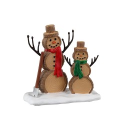 Log Snowmen Ref. 34095