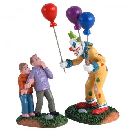 Creepy Balloon Seller Set Of 2 Cod. 12009 PRODOTTO CON DIFETTI