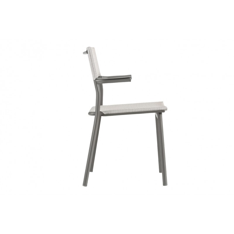 Stackable Chair with Armrests ORON LaFuma LFM5067 Galet