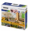 Stocker Kit balcone Geyser 10 m tubo + 3 ugelli + 3 raccordi T + 1 tappo