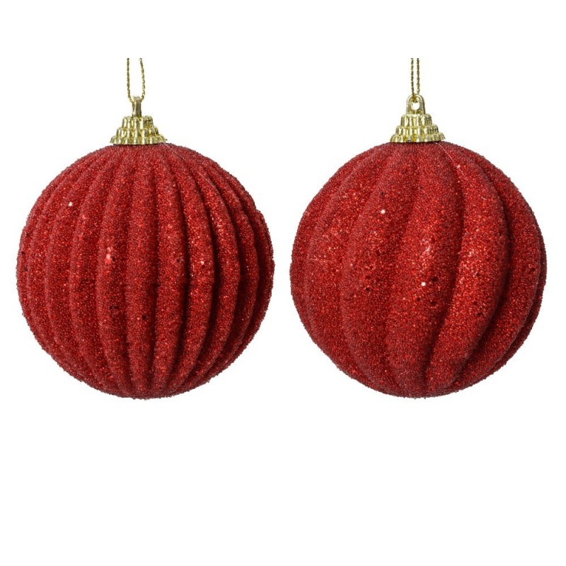 Red EVA Hanging Christmas Bauble, Single Piece