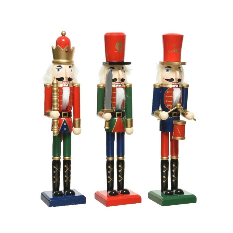 Single Piece Wooden Nutcracker