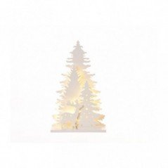 Stylized LED tree 35 cm 20 LEDs