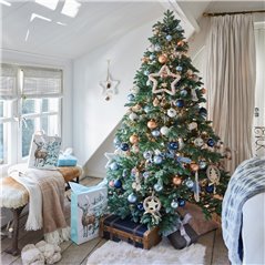 Albero di Natale Trondheim Verde/Blue 300 cm