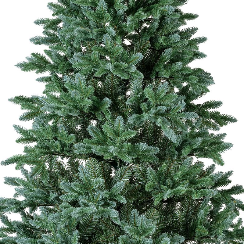 Albero di Natale Trondheim Verde/Blue h300Ø180cm PE+PVC