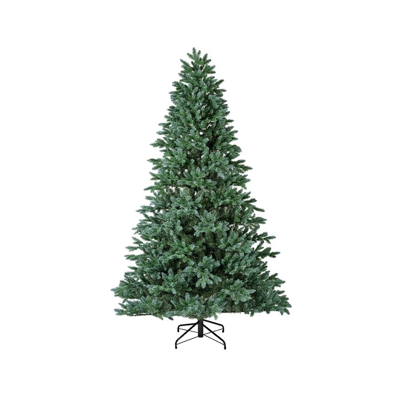 Albero di Natale Trondheim Verde/Blue h300Ø180cm PE+PVC