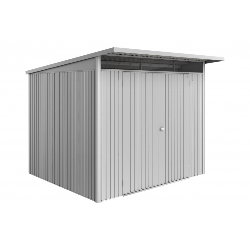 AVANTGARDE A6 ECO Biohort Metal Garden Shed with Double Door